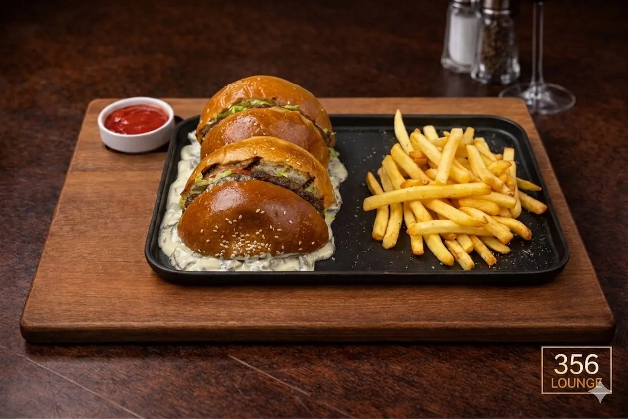 Mushroom Melt Burger